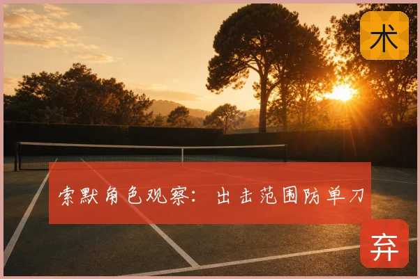 索默角色观察：出击范围防单刀